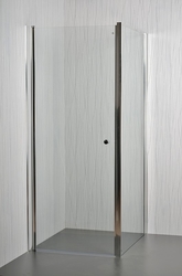ARTTEC Sprchový kout rohový jednokřídlý MOON A 5 čiré sklo 90 - 95 x 86,5 - 88 x 195 cm
