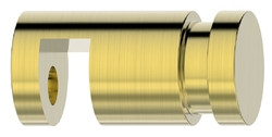SAPHO Závěsný háček na sprchovou zástěnu, zlato mat (1301-08GB)