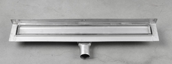 GELCO MANUS PIASTRA nerez sprchový kanálek s roštem pro dlažbu, ke zdi, 850x112x55 mm (GMP94)