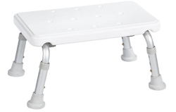RIDDER Stolička na nohy, výškově nastavitelná, bílá (A0102601)