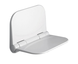 AQUALINE DINO sprchové sedátko, 37,5x29,5cm, sklopné, bílá (DI82)
