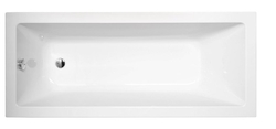 POLYSAN NOEMI obdélníková vana 160x70x39cm, bílá (71707)