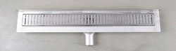 GELCO MANUS ONDA nerezový sprchový kanálek s roštem,ke zdi, 1050x112x55mm (GMO26)