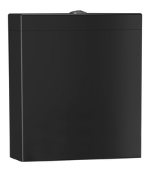 SAPHO LARA keramická nádržka pro WC kombi, černá mat (LR410-00SM00E-0000)