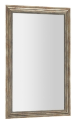 SAPHO DEGAS zrcadlo v dřevěném rámu 616x1016mm, černá/starobronz (NL731)