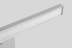 AQUALINE SERAPA LED svítidlo 9W, 230V, 600x40x100mm, hliník, chrom (SA148)