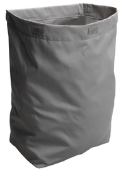 SAPHO Látkový koš na prádlo 310x570x230mm, suchý zip, šedá (UPE600)