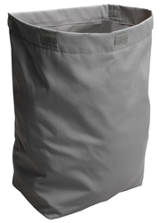 SAPHO Látkový koš na prádlo 310x500x230mm, suchý zip, šedá (UPK350)