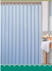 AQUALINE Závěs 180x180cm, 100% polyester, jednobarevný modrý (0201103 M)