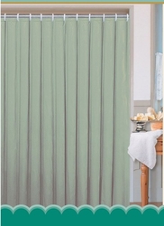 AQUALINE Závěs 180x180cm, 100% polyester, jednobarevný zelený (0201103 Z)