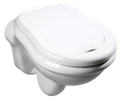 KERASAN - RETRO závěsná WC mísa, 38x52cm, bílá (101501)