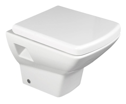 SOLUZIONE závěsná WC mísa s bidet. sprškou, 35x50,5cm, bílá II. jakost