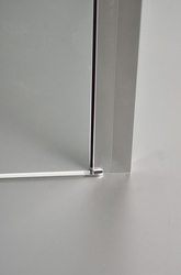 ARTTEC MOON B20 - Sprchový kout nástěnný grape 90 - 95 x 76,5 - 78 x 195 cm