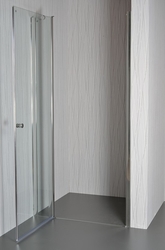 ARTTEC Jednokřídlé sprchové dveře do niky MOON C 8 grape sklo 96 - 101 x 195 cm