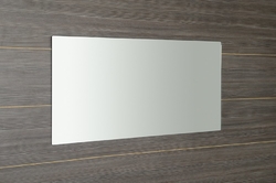 PLAIN zrcadlo 120x60cm, zakulacené rohy, bez úchytu