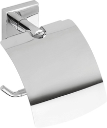 SAPHO X-SQUARE držák toaletního papíru s krytem, chrom (XQ700)