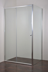ARTTEC Sprchový kout rohový s posuvnými dveřmi ONYX C 2 čiré sklo 116 - 121 x 72,5 - 75 x 195 cm