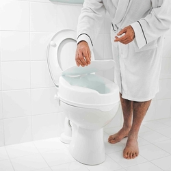 RIDDER WC sedátko zvýšené 10cm, bez madel, bílá (A0071001)