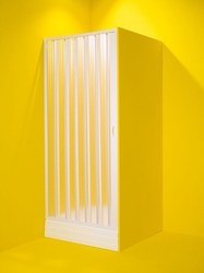 FORTE Sprchové dveře MARTE, Barva rámu zástěny - Plast bílý, Provedení - Univerzální, Šíře - 140 cm (OLBMAR14)