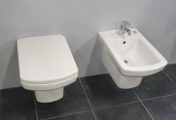 Závěsné WC NERO, WC sedátko - Bez sedátka