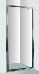 Olsen Spa Sprchové dveře do niky SMART - ALARO, Barva rámu zástěny - Hliník chrom, Provedení - Univerzální, Výplň - Čiré bezpečnostní sklo - 6 mm, Šíře - 80 cm (OLBALA80CCBV)
