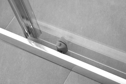 Sprchové dveře do niky SMART - SELVA, Barva rámu zástěny - Hliník chrom, Provedení - Univerzální, Výplň - Čiré bezpečnostní sklo - 4 / 6 mm, Šíře - 150 cm
