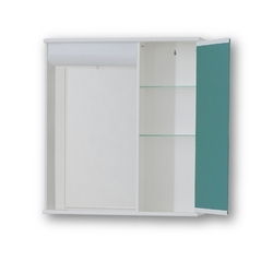 Olsen Spa Závěsná skříňka se zrcadlem LUMIX I, Provedení - Levé (SX) (OLNPSE5055L)