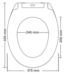 Olsen Spa WC sedátko FLORANCE (KD02181392)