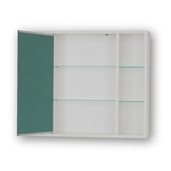 Horní závěsná zrcadlová skříňka SÉVIS, Rozměry skříněk - 70 x 58,5 x 14 cm