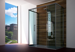 Sprchové dveře HOPA URBAN ESSENCE N2FS, Výška - 200 cm, Provedení - Univerzální, Výplň - Čiré bezpečnostní sklo - 6 mm, Barva rámu zástěny - Ossidato - matný hliník, Šíře - 170 cm