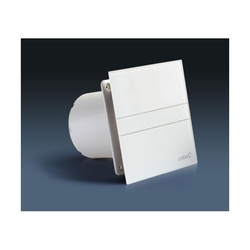 Axiální ventilátory na zeď či do stropu E100 G, sklo bílé, 