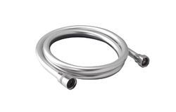 Rubineta Sprchová hadice PVC stříbrná, Délka sprchové hadice - 150 cm  (OLBA600055)