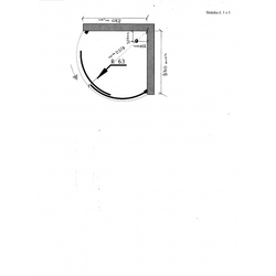 Sprchový kout ALBATERA, Barva rámu zástěny - Hliník leštěný, Rozměr A - 90 cm, Rozměr B - 90 cm, Vanička - Vanička z litého mramoru, Výplň - Čiré bezpečnostní sklo - 4 mm