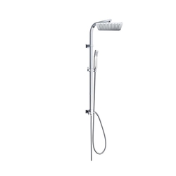 MEREO Sprchová souprava Quatro, nerezová hlavová sprcha a jednopolohová ruční sprcha (CBQ60101SKN)