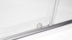 Sprchové dveře VILAR, BARVA rámu - Hliník leštěný, Rozměr A - 180 cm, Rozměr C - 190 cm, Směr zavírání - Univerzální Levé / Pravé, Výplň - Čiré bezpečnostní sklo - 6 mm