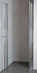 Olsen Spa Sprchové dveře VITORIA NEW, BARVA rámu - Hliník leštěný, Rozměr A - 70 cm, Směr zavírání - Univerzální Levé / Pravé, Výplň - Čiré bezpečnostní sklo - 6 mm (OLBENW102670CC)