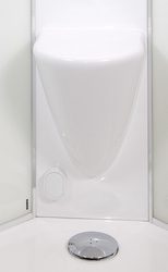 ARTTEC BRILIANT 90 x 90 cm - Parní masážní sprchový box model 9 grape sklo