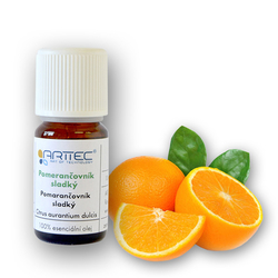 ARTTEC Pomerančovník sladký bio (Citrus sinensis), Pomarančovník sladký