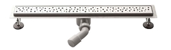 AQUALINE BUCANERA nerezový sprchový kanálek s roštem, 900x110x90 mm (NO3190)