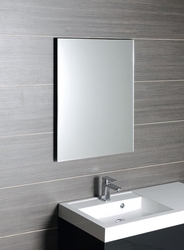 SAPHO ACCORD zrcadlo s fazetou 400x600mm, zakulacené rohy, bez úchytu (MF422)