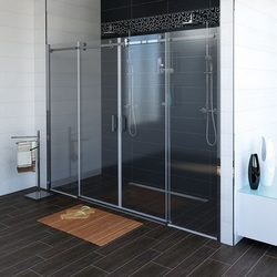 GELCO DRAGON sprchové dveře 1700mm, čiré sklo (GD4870)