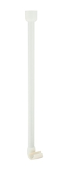RIDDER - Podpora rohové sprchové tyče, bílá (596001)
