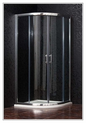 ARTTEC BRILIANT 80 clear NEW - Sprchový kout čtvrtkruhový 79x79x195 cm, čiré sklo (PAN00916)