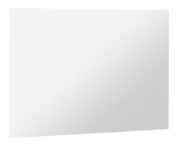 AQUALINE - Zrcadlo 100x80cm, obdélník, bez úchytu (22499)