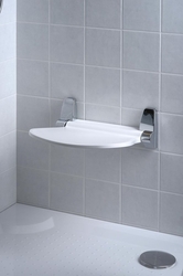 GEDY SOUND sprchové sedátko, 38x35,5cm, sklopné, bílá (2282)