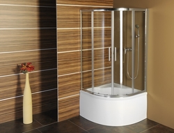 POLYSAN SELMA hluboká sprchová vanička, čtvrtkruh s konstrukcí 90x90x30cm, R550, bílá (28711)