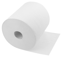 SAPHO - Papírové ručníky dvouvrstvé v roli pro automatické zásobníky, 19,6cm, 140m, dutinka 45mm, 6 rolí (306AC122-44)