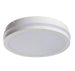KANLUX - BENO stropní LED svítidlo pr.260x55mm, 24W, bílá (33340)
