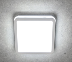 BENO stropní LED svítidlo 260x55x260mm, 24W, bílá