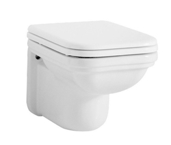 KERASAN WALDORF závěsná WC mísa, 37x55cm, bílá (411501)